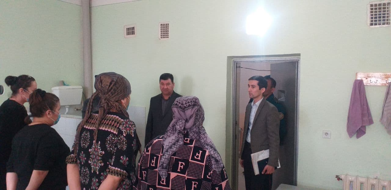 The regional representative of the Ombudsman in the Khorezm region got acquainted with the conditions of detention of persons held in pre-trial detention center No. 11   