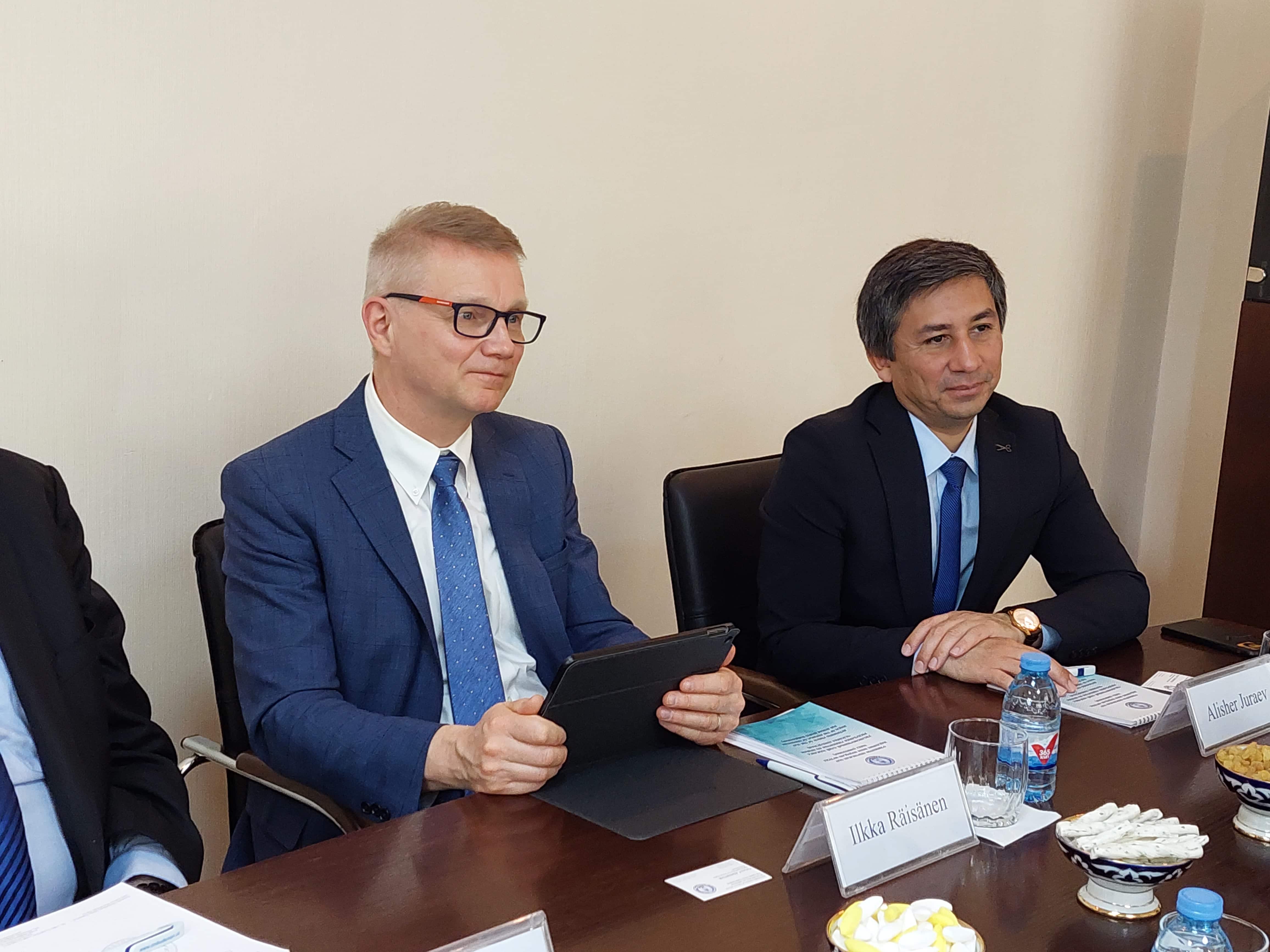 Омбудсман встретилась с Послом Финляндии в Узбекистане