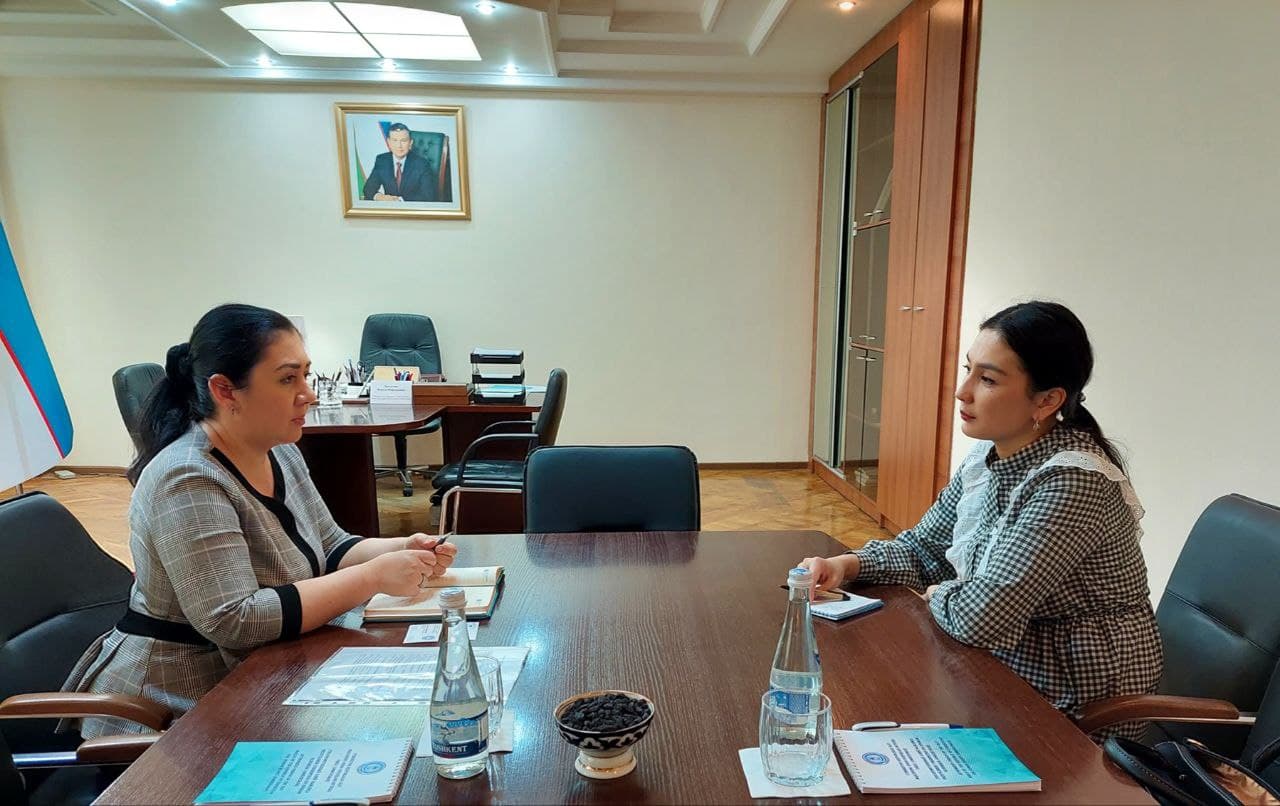 Омбудсман встретился с директором представительства Ассоциации Центральной Азии в Узбекистане