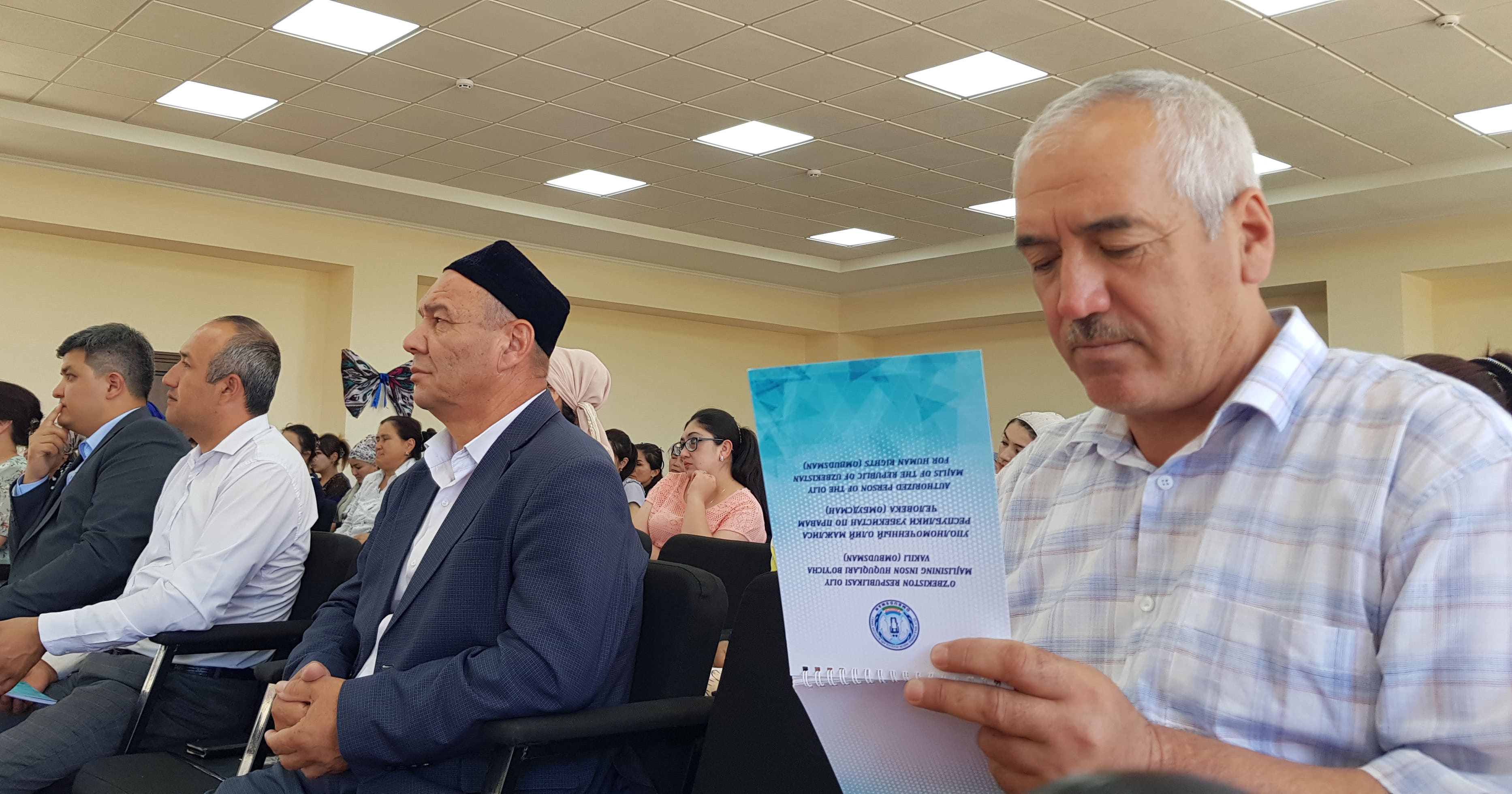 The project “School of the Ombudsman” was launched.  The first training was held in Bukhara