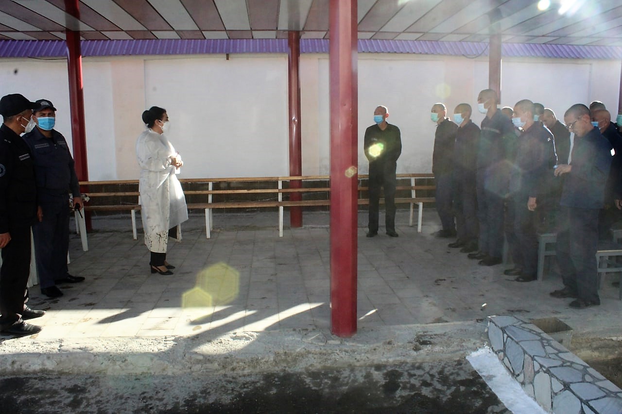 Regional representative of the Ombudsman in Bukhara region met with convicts suffering from tuberculosis