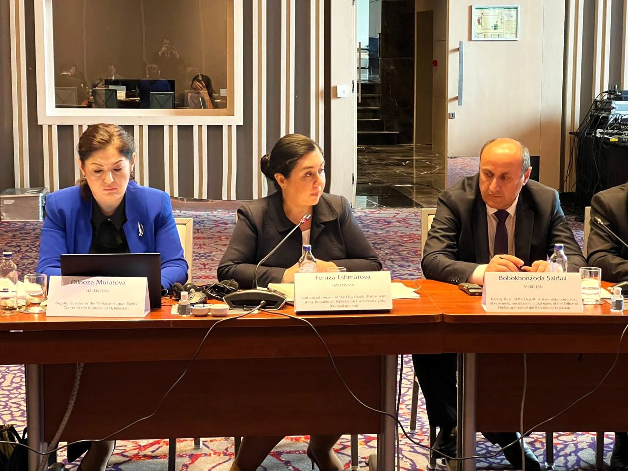 What issues were discussed at the regional platform, within which representatives of the National Human Rights Institutions in Central Asia are concentrated?