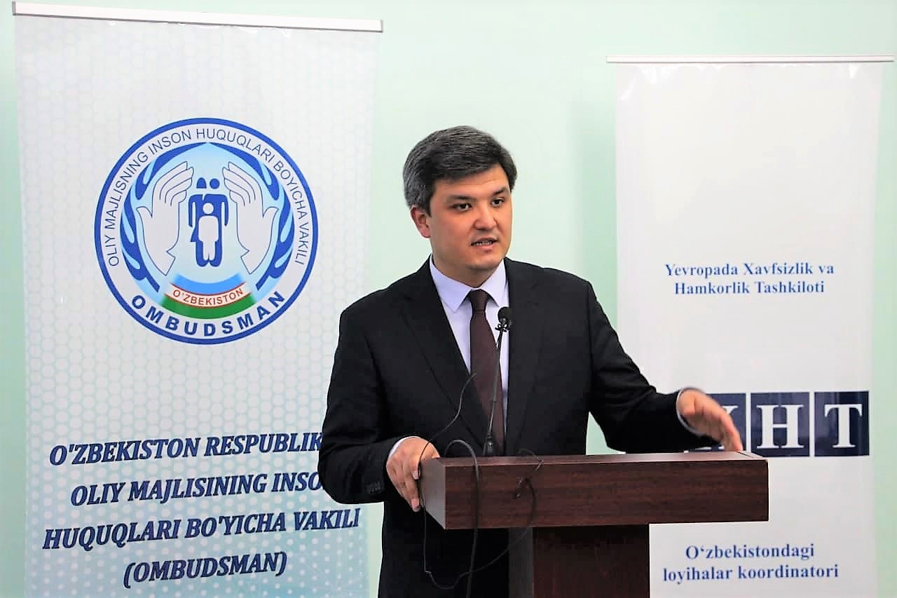 Murojaatnoma 2021 | Saidbek Аzimov - Oliy Majlis Inson huquqlari boʼyicha vakili (Ombudsman) kotibiyati mudiri