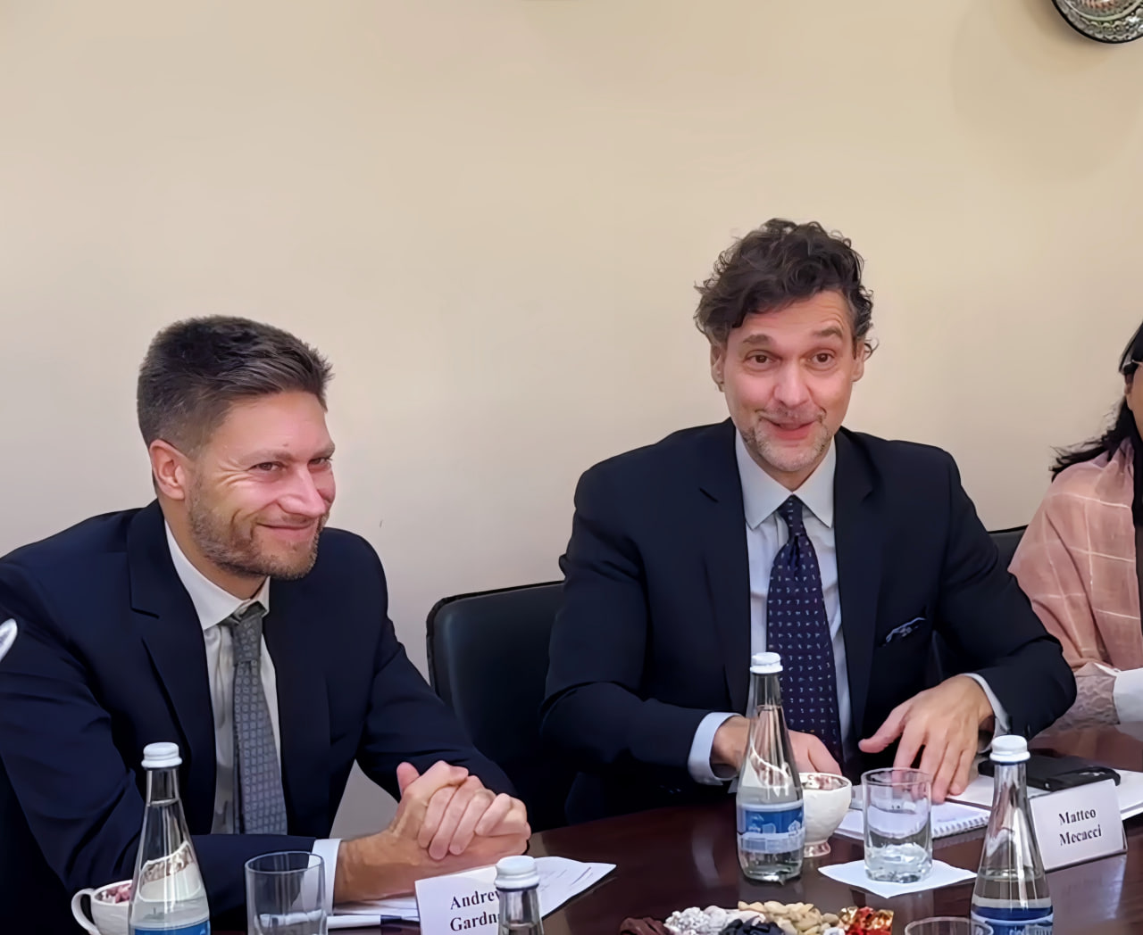 The Ombudsperson met with the Director of the OSCEODIHR Matteo Mecacci