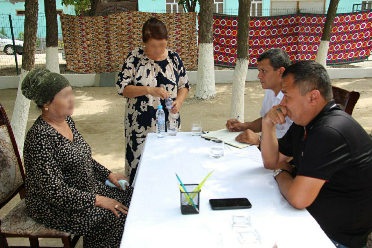 Open dialog with citizens on the basis of appeals sent from the Syrdarya region was conducted