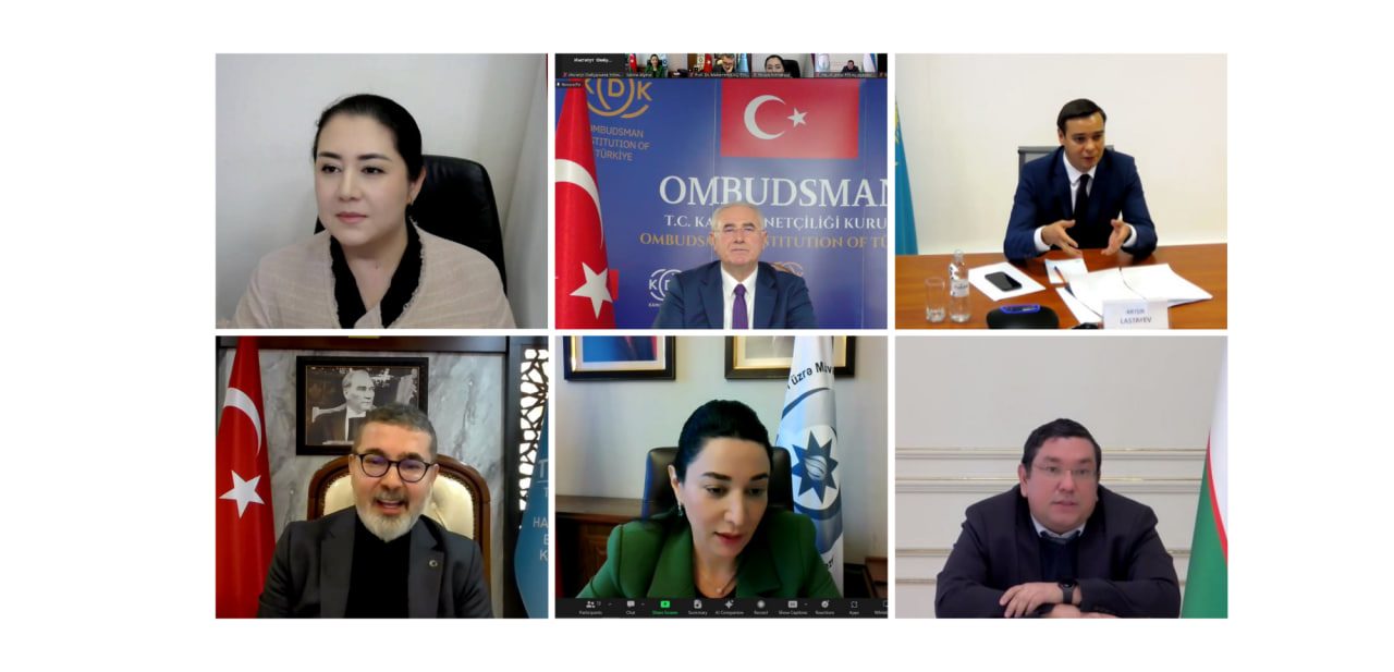 The Authorized Person for Human Rights Participated in a Working Meeting of the Association of Ombudsmen of Turkic-Speaking States