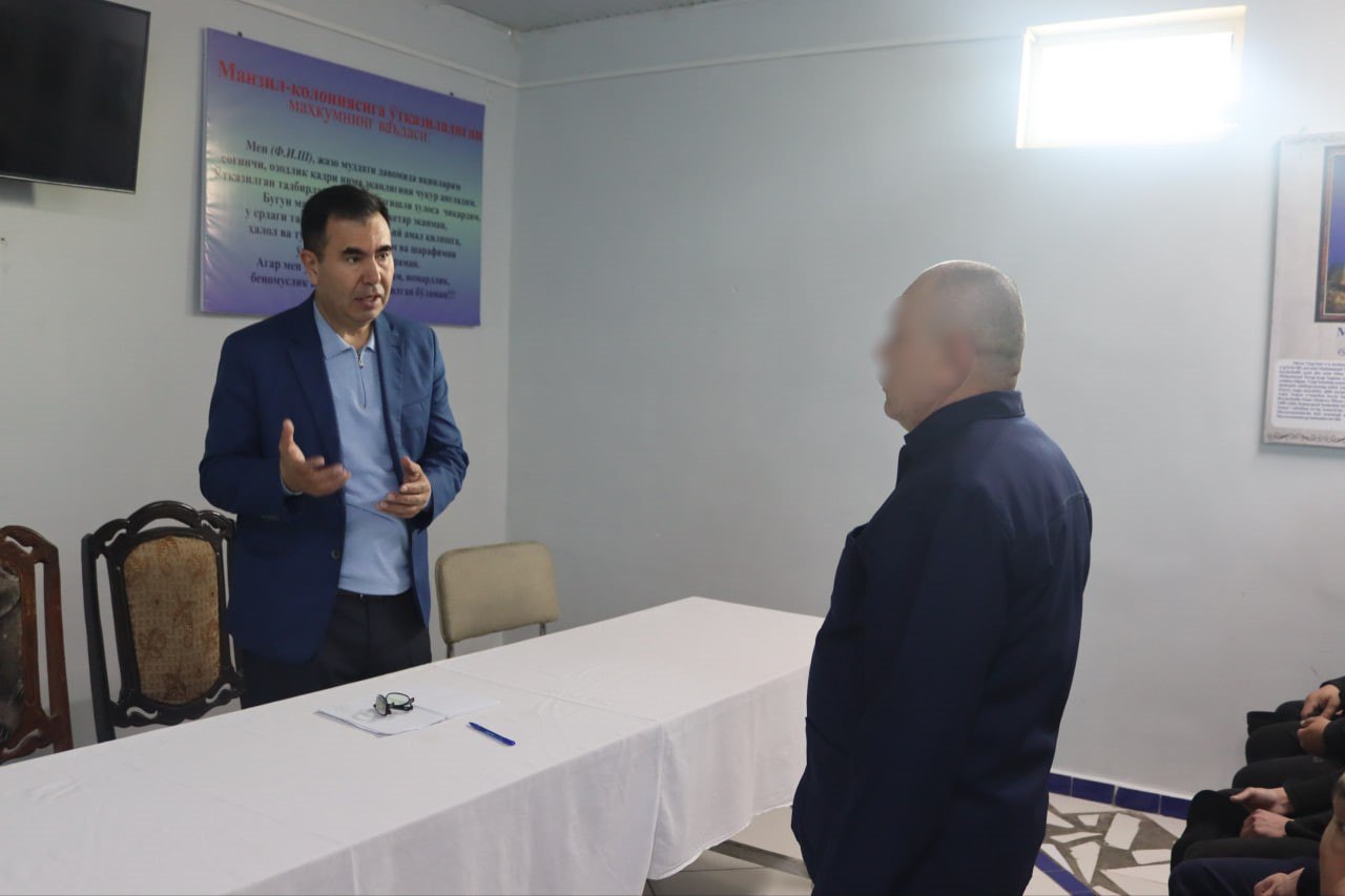 Mahkumni tuzalish yo‘liga o‘tgan yoki o‘tmagan deb topish masalalari Ombudsman mintaqaviy vakillari ishtirokida ko‘rib chiqilmoqda.