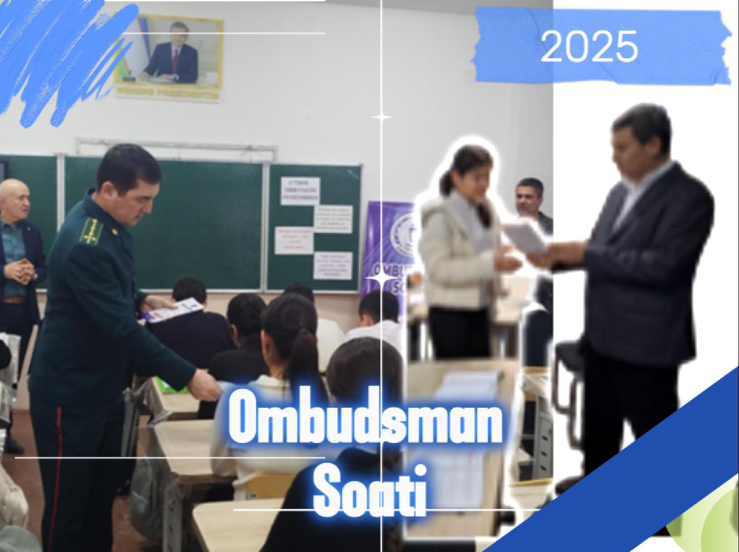 Ўқувчиларнинг инсон ҳуқуқлари бўйича билими оширилмоқда