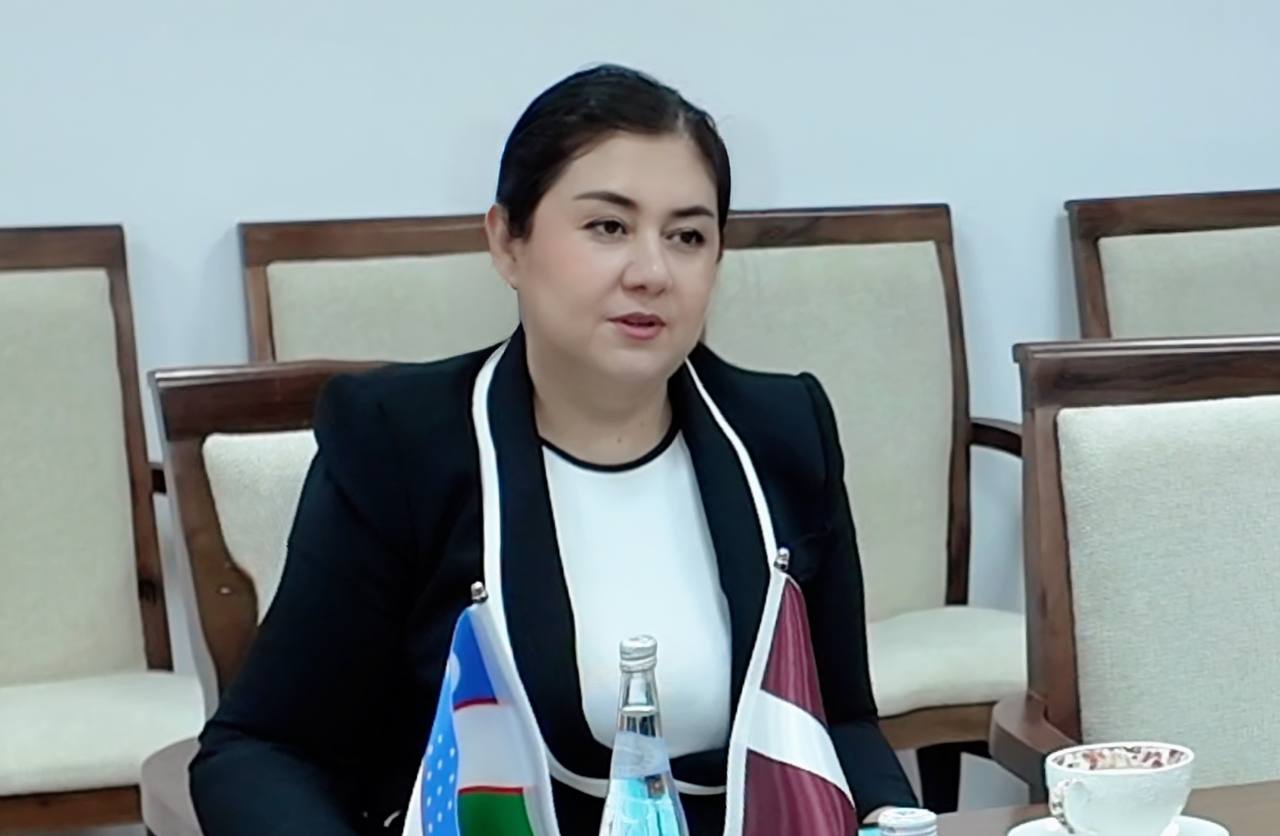 Ombudsman meets with members of the Latvian delegation