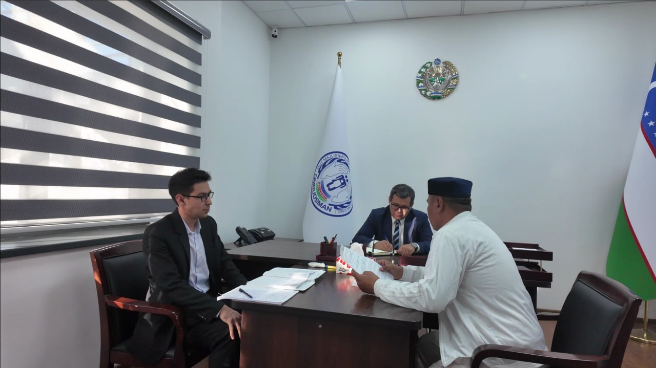 Fuqarolar murojaatlari qabul qilinmoqda