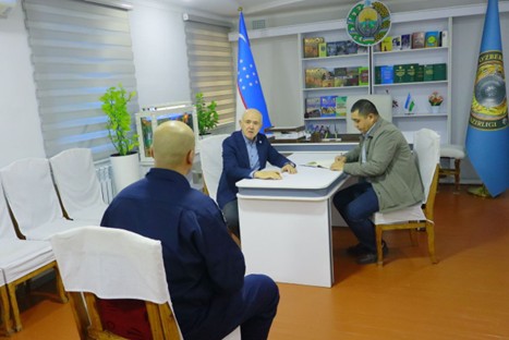 Изучены условия в ряде закрытых учреждений Навоийской области, приняты обращения