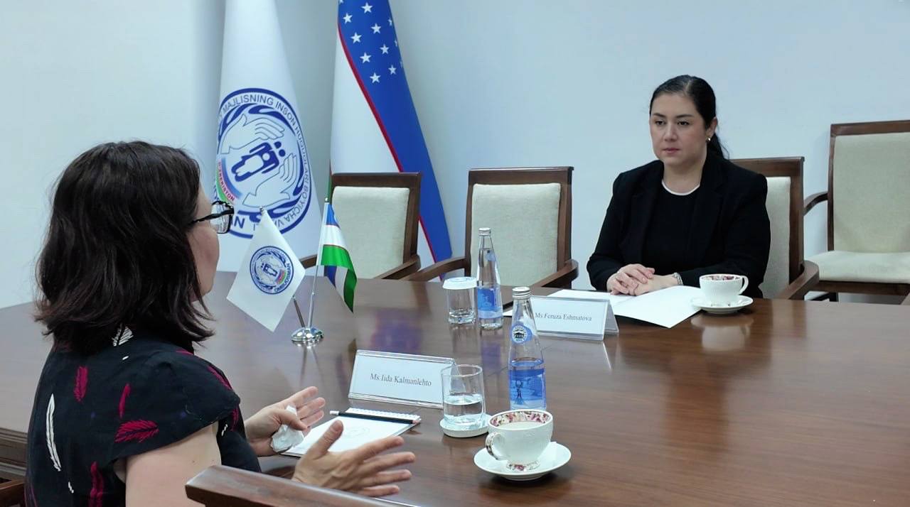Омбудсман ва Хельсинки университети вакили ўртасида инсон ҳуқуқларини ҳимоя қилиш соҳасидаги ҳамкорлик масалалари муҳокама қилинди