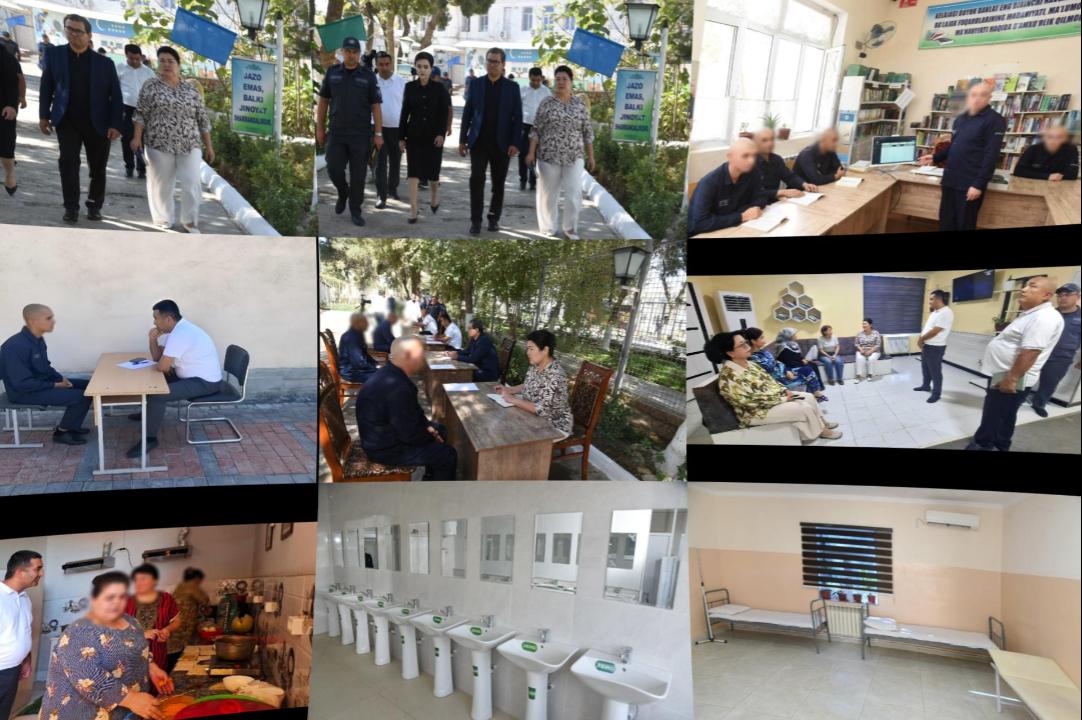 Institutions Holding Persons with Restricted Freedom of Movement in Kashkadarya Region Examined