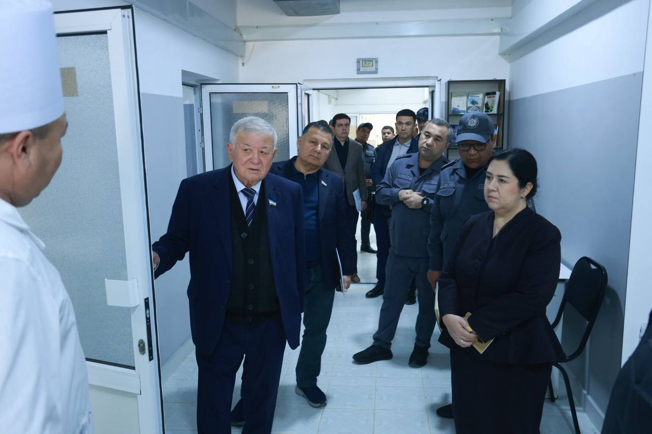 Conditions for ensuring the rights of convicted persons examined in Navoi region